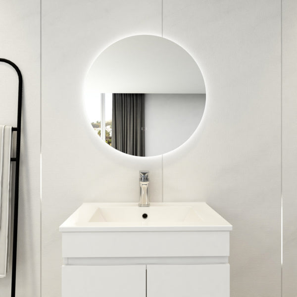 Poseidon Round LED Backlit Mirror 600/700/800/900