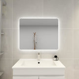 POS LED Rectangular Backlit Frameless Mirror 750/900