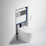 CRAWFORD Rimless Wall Faced Floor Smart Toilet