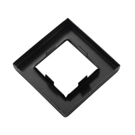 Square Hand Held Shower Set - Black