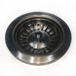 90/114mm Kitchen Sink Strainer Waste Black