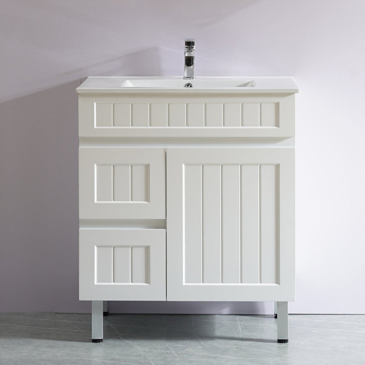 acacia-shaker-floor-pvc-vanity-750-900mm-right-left-drawer