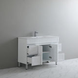 ACACIA SHAKER PVC Floor Vanity 1200mm (Single Bowl)