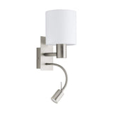 Wall Light PASTERI 77 Fabric White
