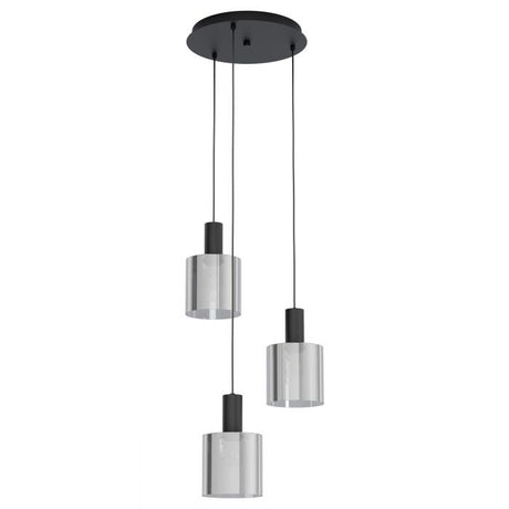 pendant-light-gorosiba-52n-glass-black-transparent