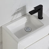 BRANT Mini Freestanding Vanity Gloss White