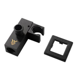 Square Hand Held Shower Set - Black