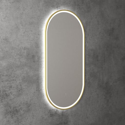 BEAU MONDE Back-Lit LED Framed Mirror Dimmable 900x450mm