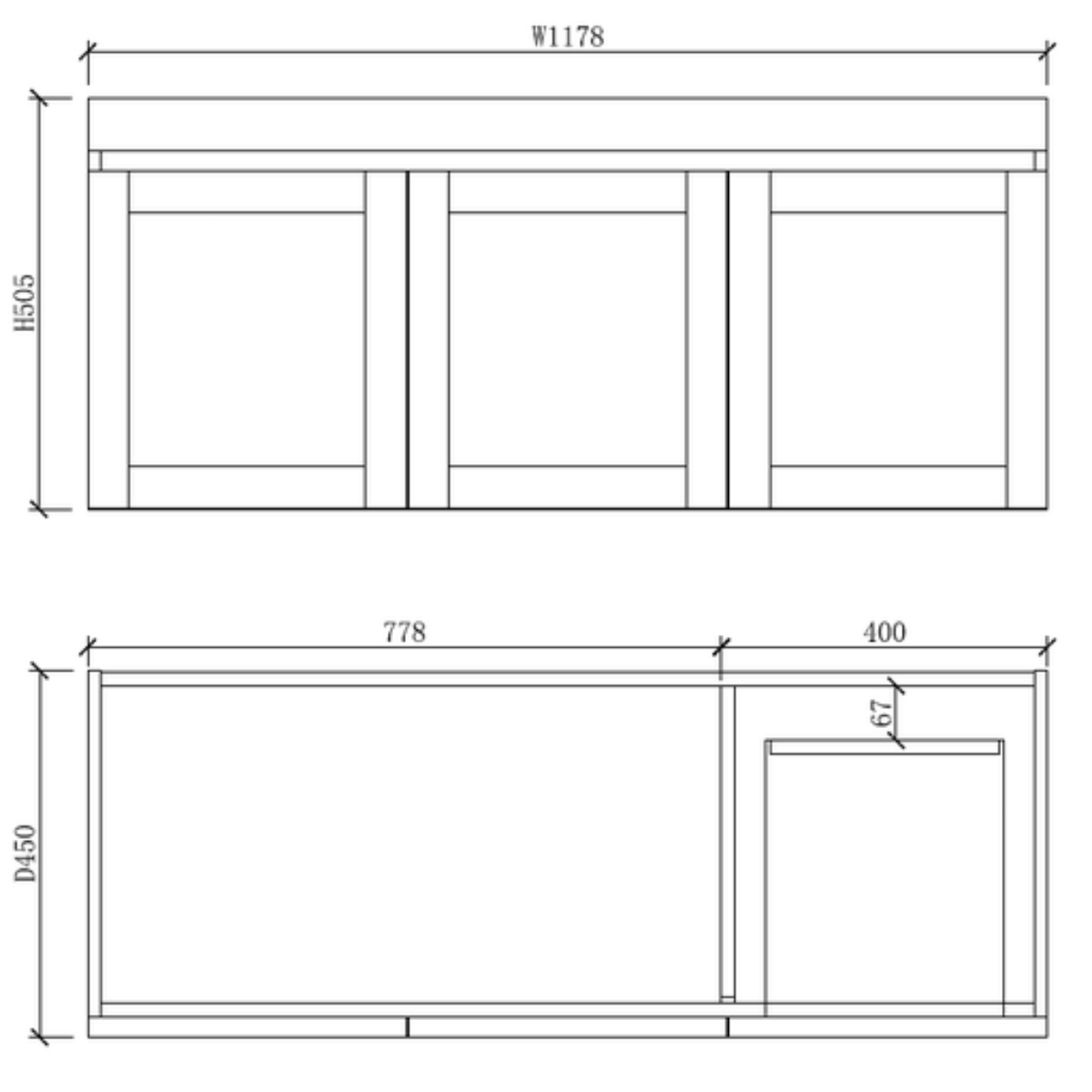 ABS BOSTON Matt Grey Wall Hung Vanity Single Bowl 1200mm