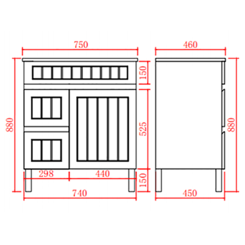 acacia-shaker-floor-pvc-vanity-750-900mm-right-left-drawer