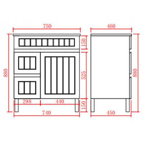 acacia-shaker-floor-pvc-vanity-750-900mm-right-left-drawer