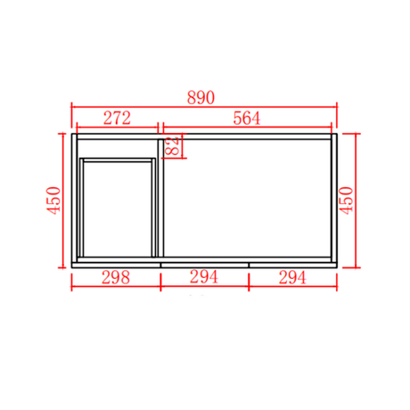 acacia-shaker-wall-hung-pvc-vanity-900mm-right-left-drawer