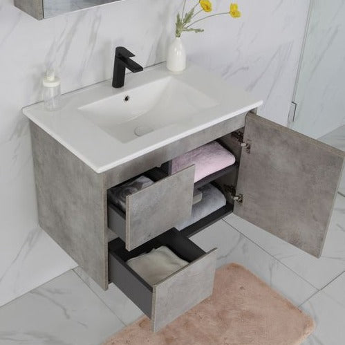 LOLA Wall Hung Vanity Grey (All Size)