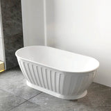 Attica Kensington Freestanding Bathtub - Gloss White
