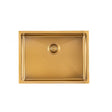 AQU Brushed Brass Kitchen Sink (600x450x300)