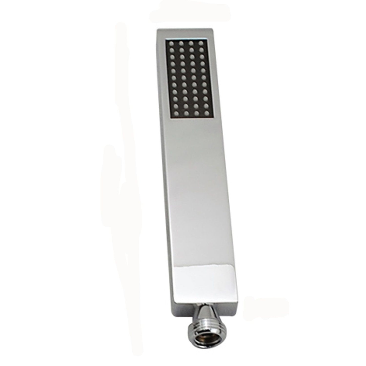 AQU Brass Square Handheld Shower Spray Head - Chrome