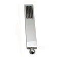 AQU Brass Square Handheld Shower Spray Head - Chrome