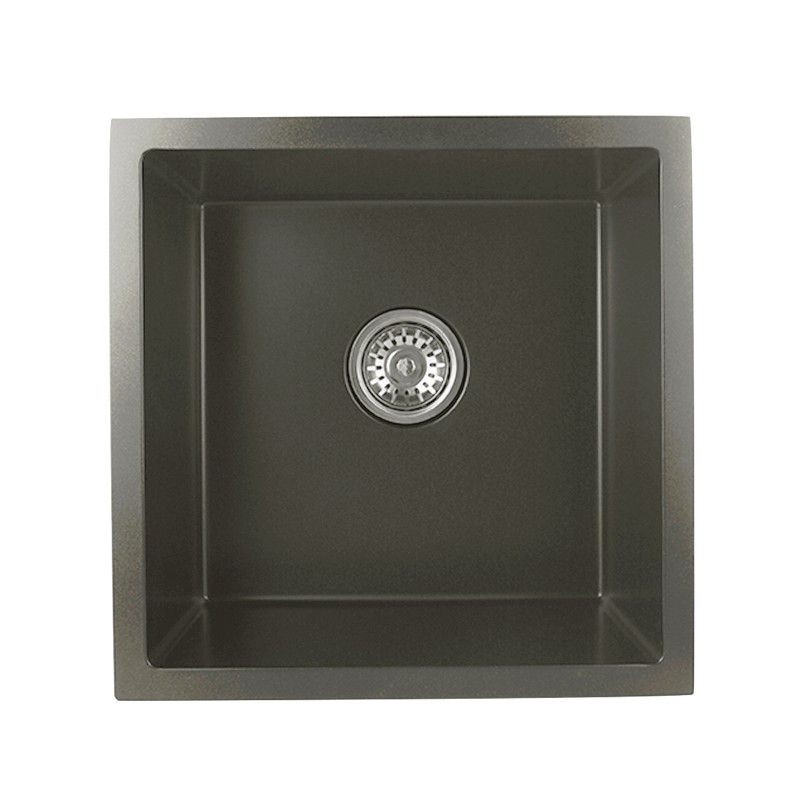 AQU Dark Grey Kitchen Sink (440x440x205)