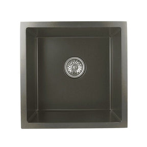AQU Dark Grey Kitchen Sink (440x440x205)