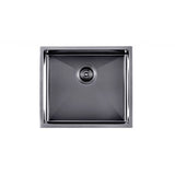 AQU Gunmetal Kitchen Sink Kit (500x440x230)