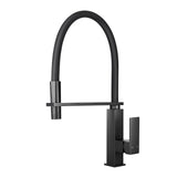 AQU Kitchen Sink Mixer Tap - Matte Black