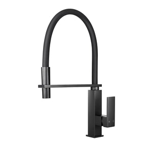 AQU Kitchen Sink Mixer Tap - Matte Black