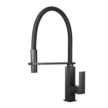 AQU Kitchen Sink Mixer Tap - Matte Black