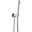 AQU Round Hand Held Shower Set - Chrome
