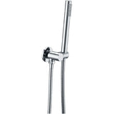 AQU Round Hand Held Shower Set - Chrome