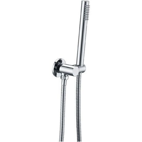 AQU Round Hand Held Shower Set - Chrome