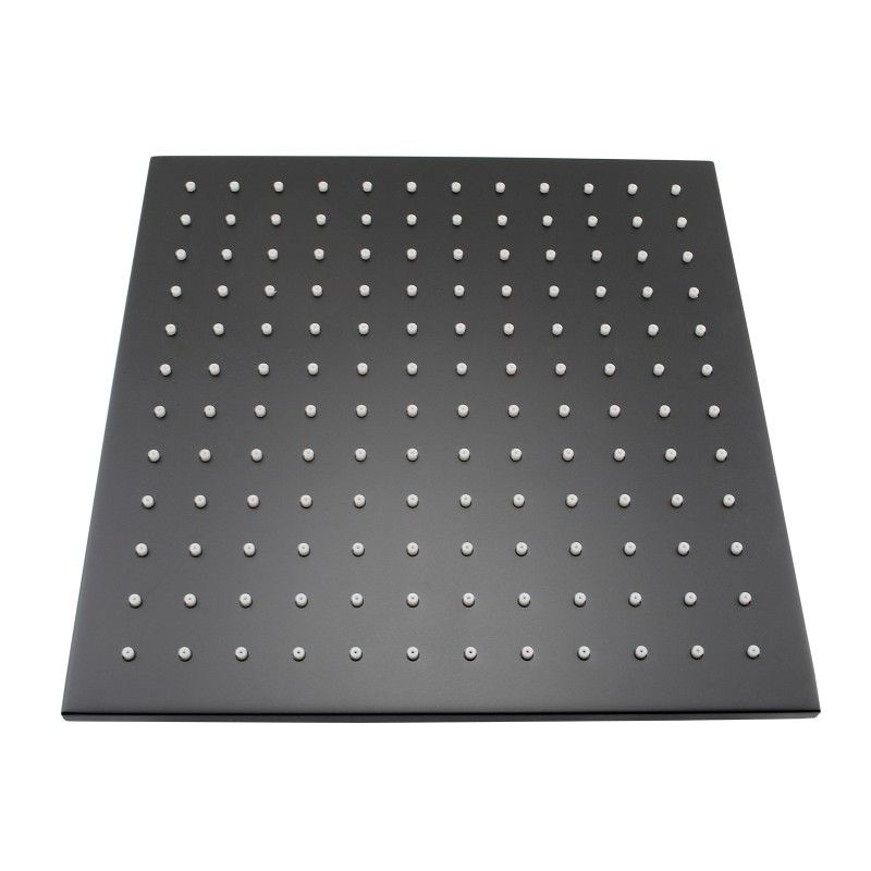 AQU 250mm Shower Head - Black