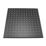 AQU 250mm Shower Head - Black