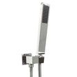 Square Hand Held Shower Set - Chrome