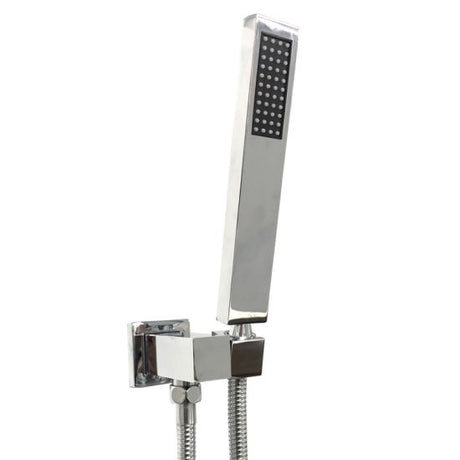 Square Hand Held Shower Set - Chrome
