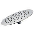 AQU Super Slim Round Rainfall Shower Head 200mm - Chrome