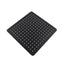 AQU Super Slim Square Rainfall Shower Head 300mm - Black