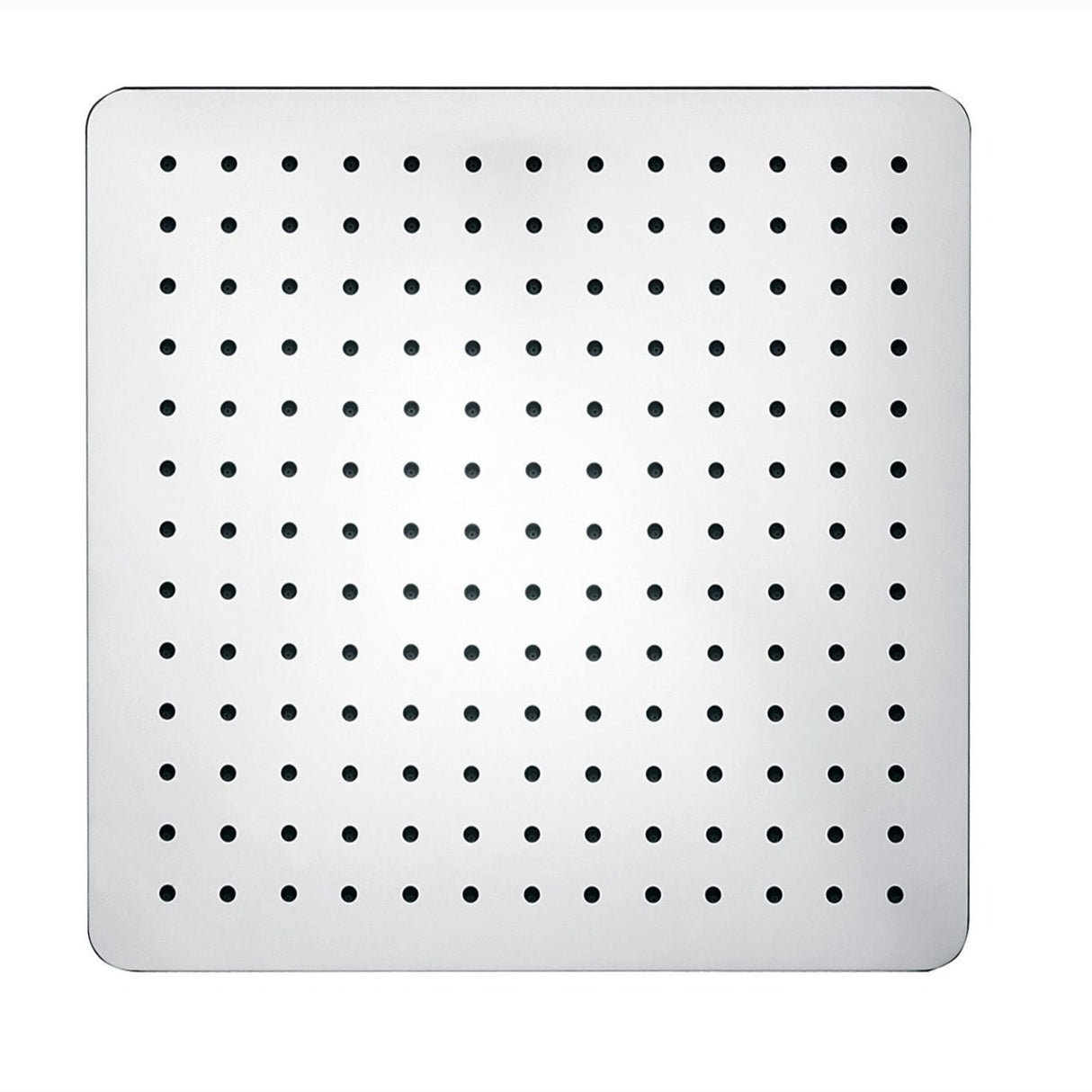 AQU Super Slim Square Rainfall Shower Head 300mm - Chrome