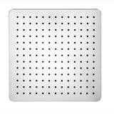 AQU Super Slim Square Rainfall Shower Head 300mm - Chrome