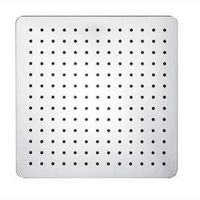 AQU Super Slim Square Rainfall Shower Head 300mm - Chrome