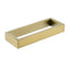 Cavallo AR43 Square Towel Rail 200mm - Brushed Gold