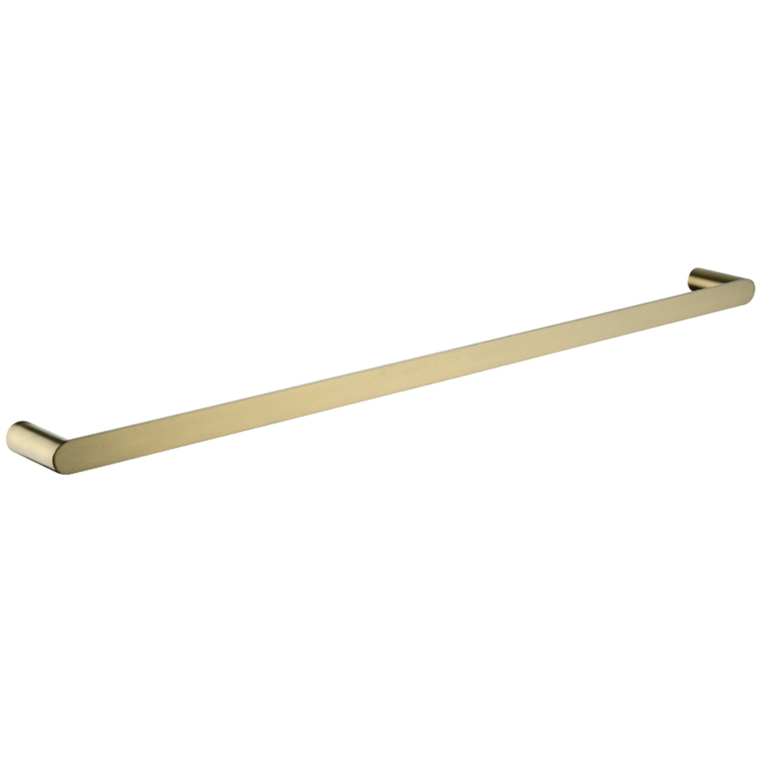 Esperia Single Towel Rail 800mm - Brushed Gold