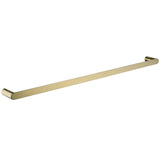 Esperia Single Towel Rail 800mm - Brushed Gold