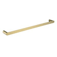 Esperia Single Towel Rail 600mm - Brushed Gold