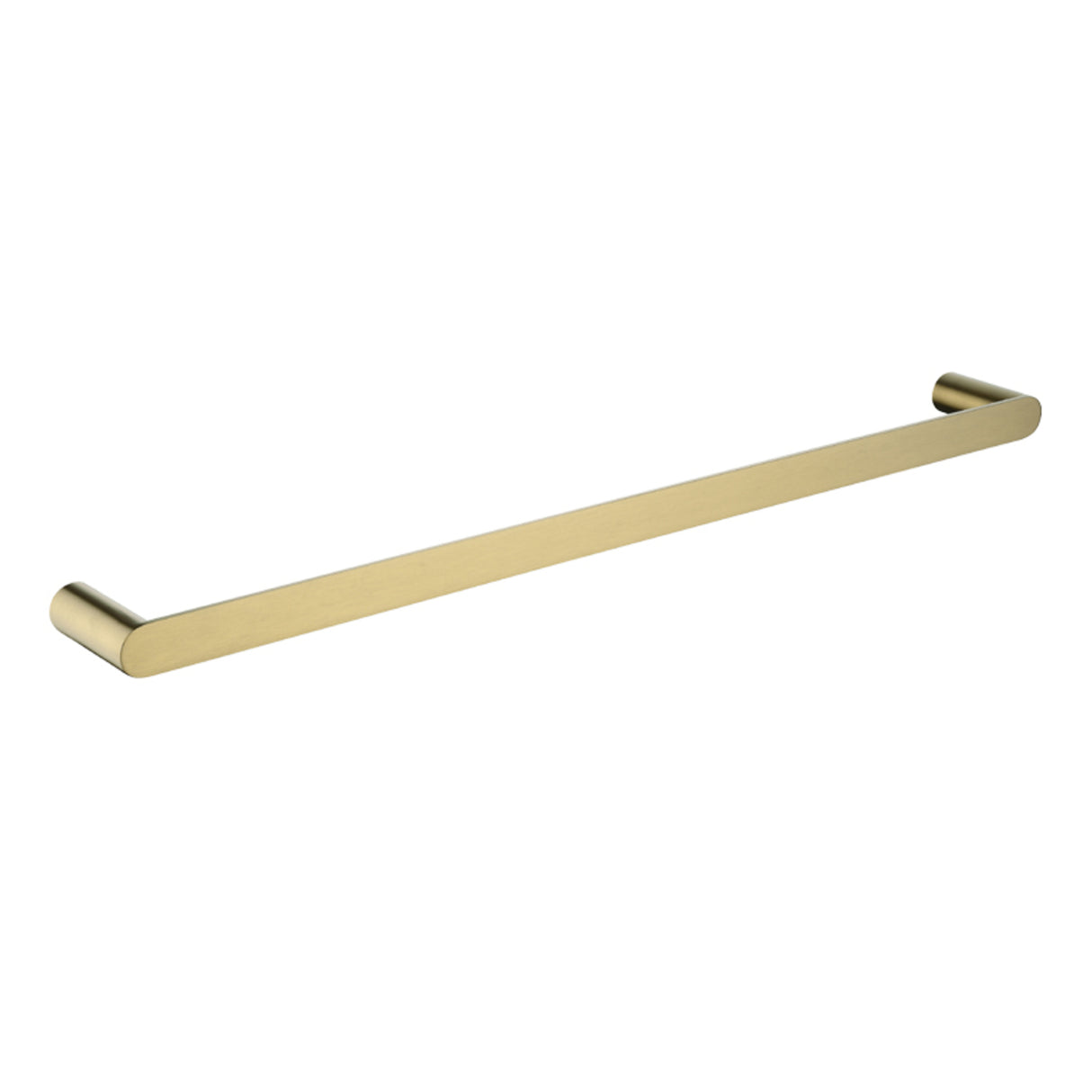 Esperia Single Towel Rail 600mm - Brushed Gold