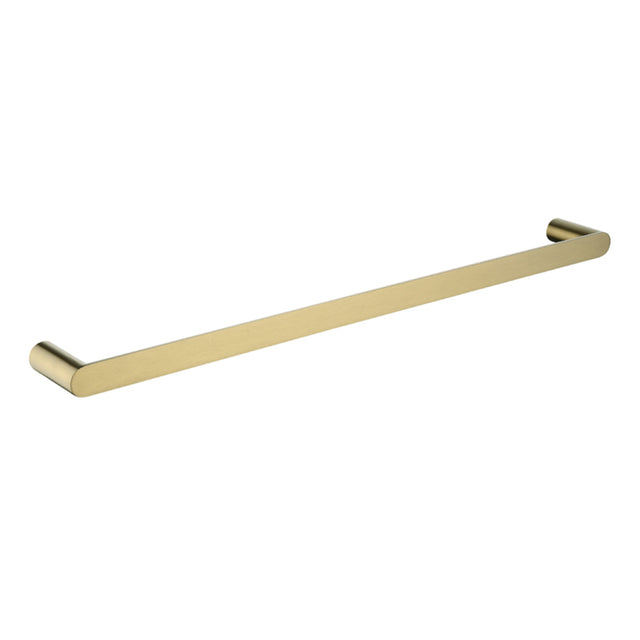 Esperia Single Towel Rail 600mm - Brushed Gold