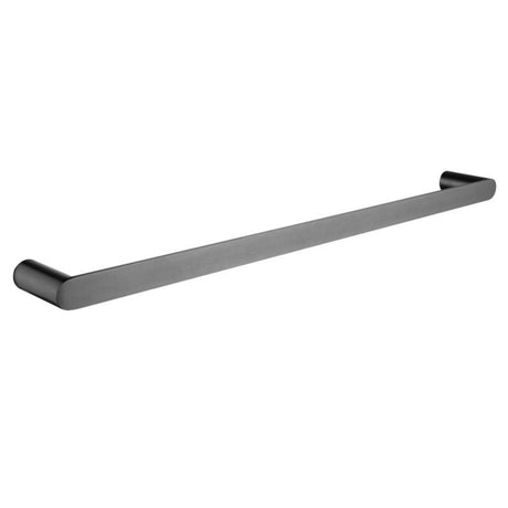 Esperia Single Towel Rail 600mm - Brushed Gun Metal