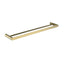 Esperia Double Towel Rail 600mm - Brushed Gold