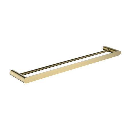 Esperia Double Towel Rail 600mm - Brushed Gold