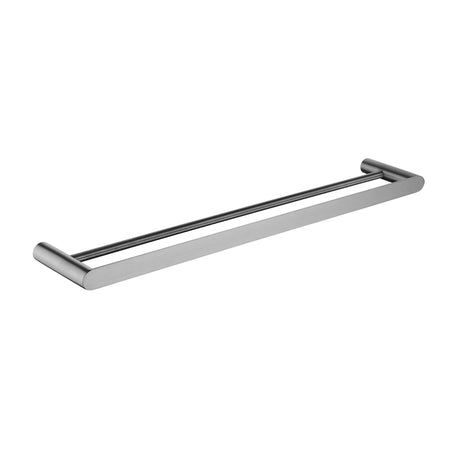 Esperia Double Towel Rail 600mm - Brushed Gun Metal