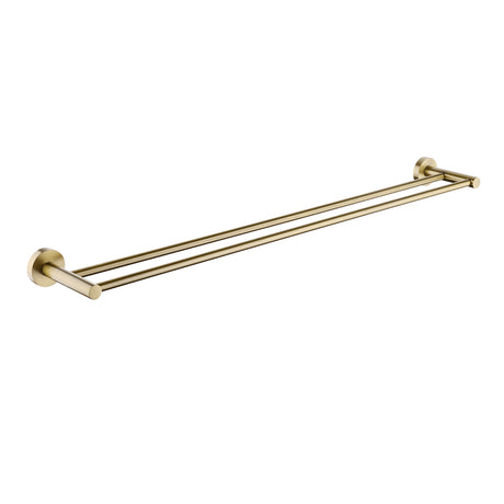 Pentro Double Towel Rail 790mm - Brushed Gold